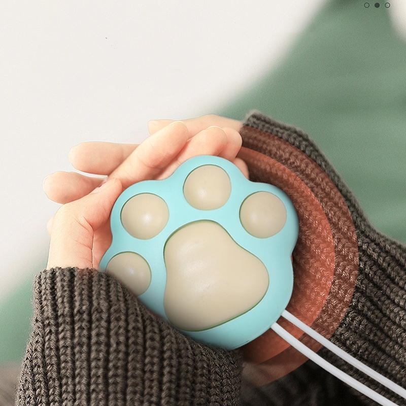 Chauffe-mains Portable rechargeable pour bébé, Mini chauffe-mains pour pattes de chat auto-chauffantes, vente en gros