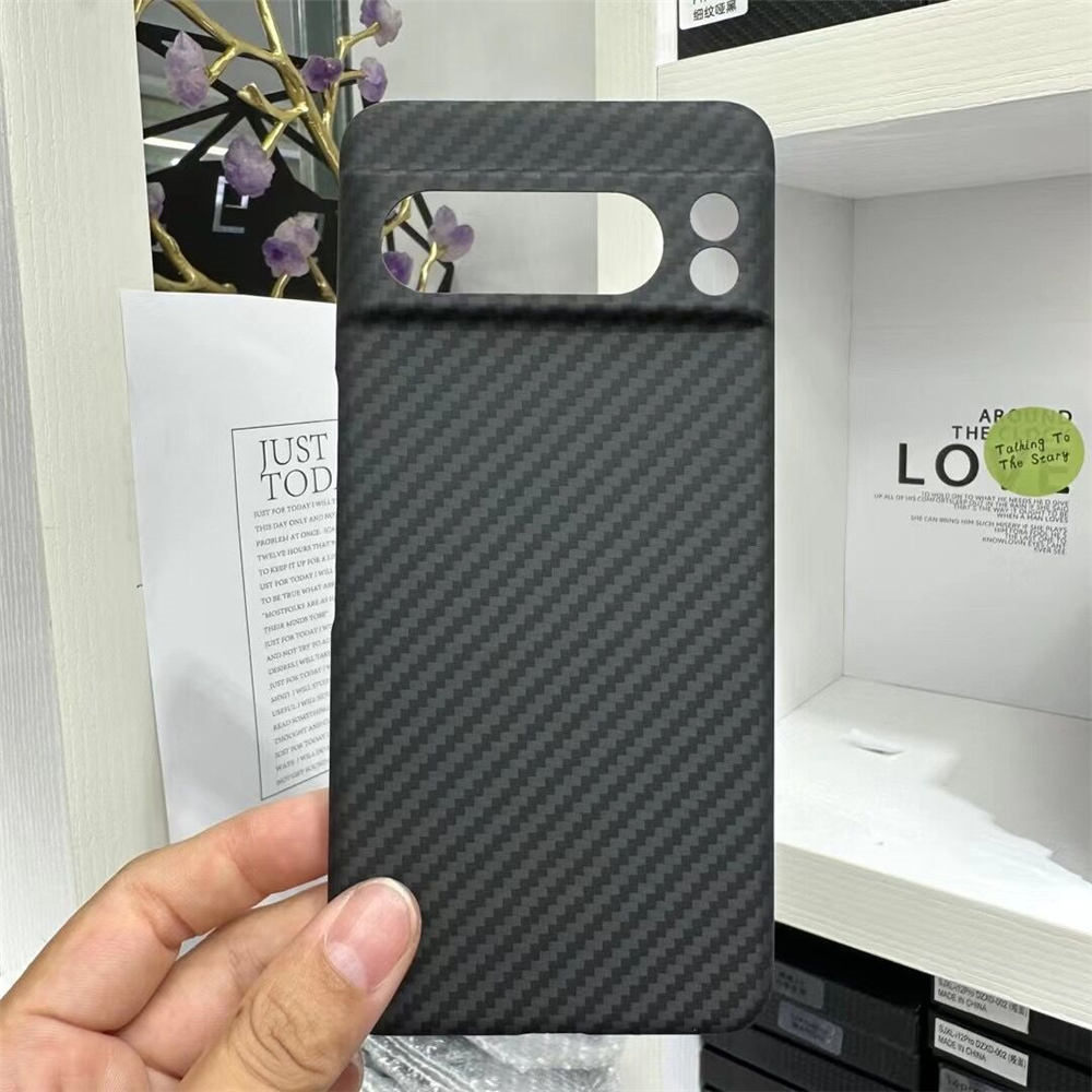 Genuine Carbon Fiber Aramid Slim Case for Google Pixel 8 Pro 8 Matte Mag Safe Cover