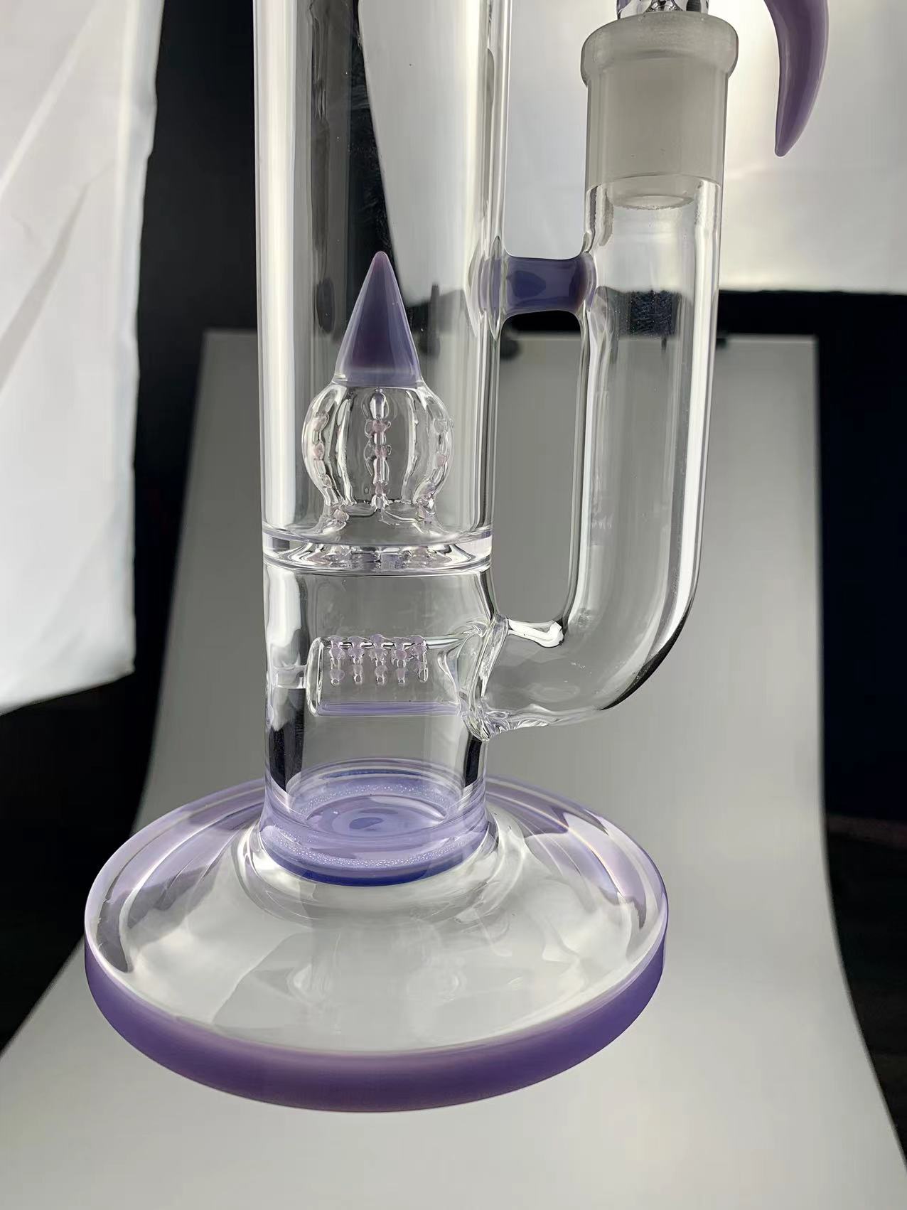 Wholesale Custom Borosilicate Glass Bong Hookah With Gravity