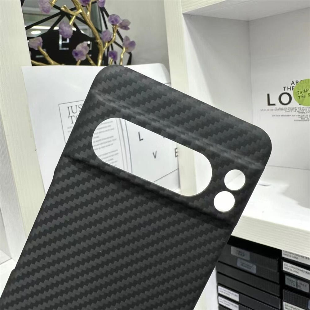 Genuine Carbon Fiber Aramid Slim Case for Google Pixel 8 Pro 8 Matte Mag Safe Cover