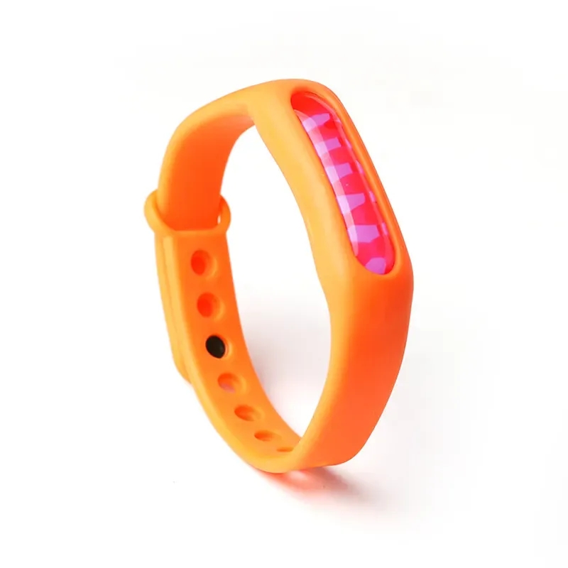 New Mosquito Repellent Bracelet Mosquito Killer Silicone Wristband Outdoor Summer Kids Children Insect Killer Band Anti-Mosquito