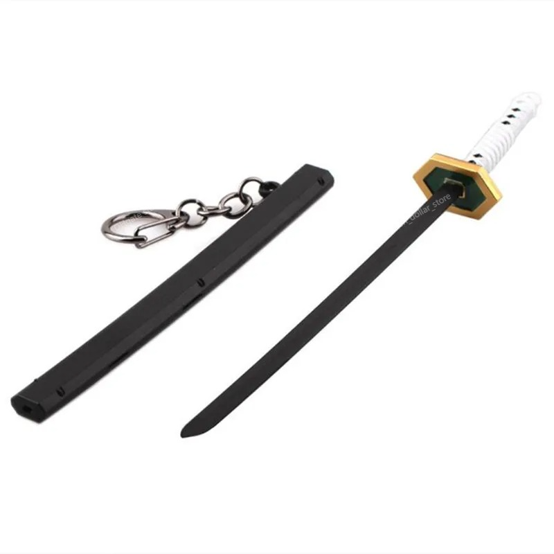 Demon Slayer Sword Keychain Japan Anime Demon Slayer Kimetsu No Yaiba Cartoon Kamado Tanjirou Blade Chaveio Armes PropS Cadeaux Fashion Jewelrykey Chains Anime