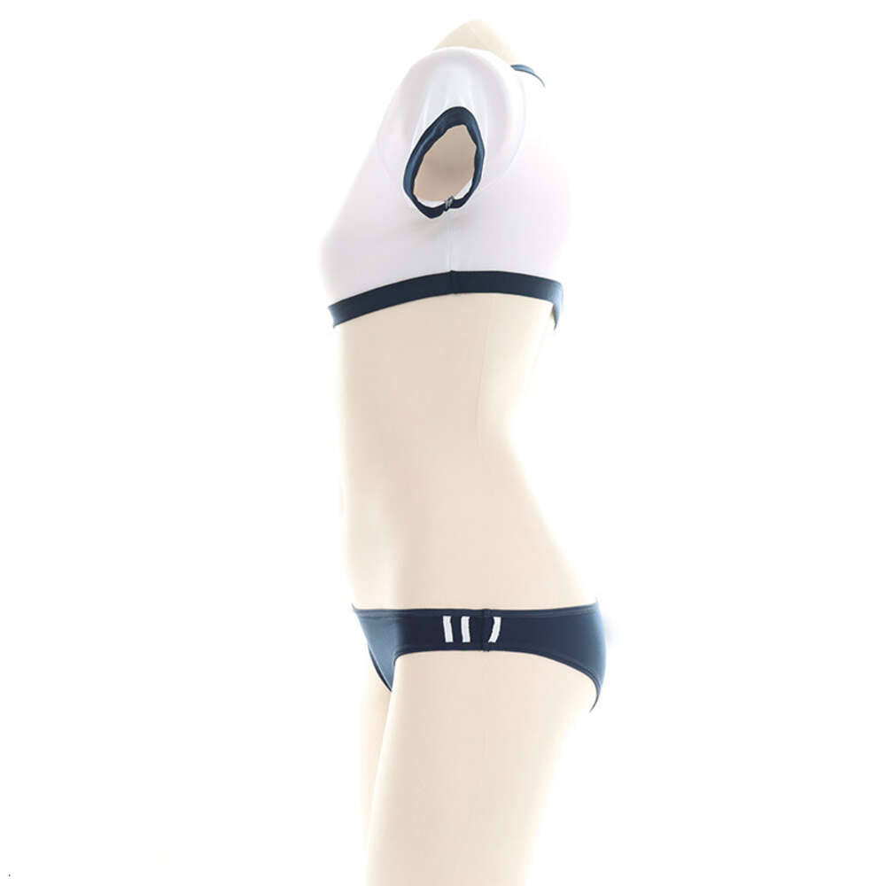 Ani Cute Love Hollow Costume da bagno studenti Costume da bagno ragazze della scuola giapponese Uniforme Tentazione Lingerie Cosplay cosplay