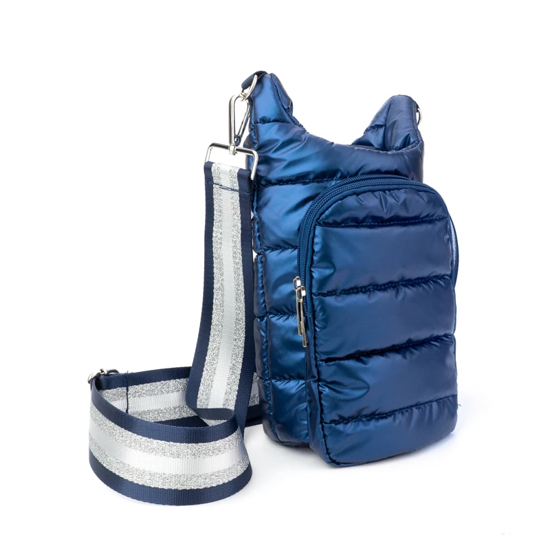 фугу для бутылки с водой фугу-сумка через плечо HydroBag стеганый держатель для бутылки с водой сумка-переноска с ремнем