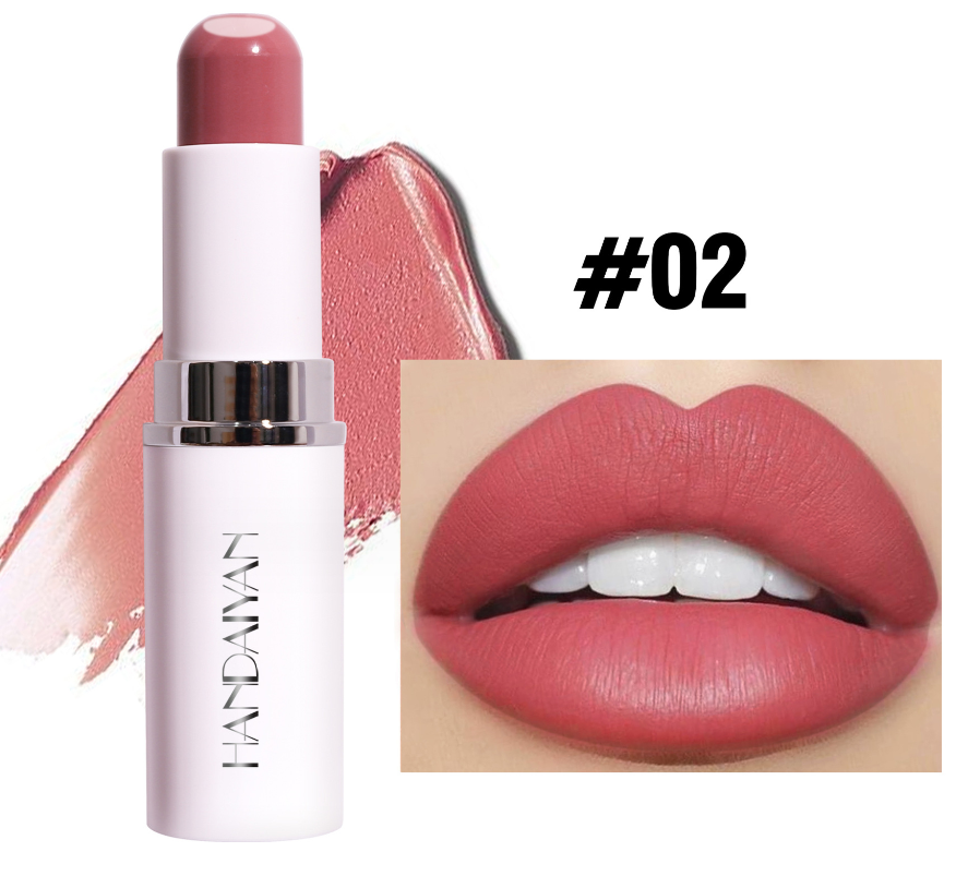 Lipstick Rose Essence fuktgivande läppstiftreparation, lugnande, torra läpplinjer, varaktig smink, läppstift droppande, hälsa och skönhet