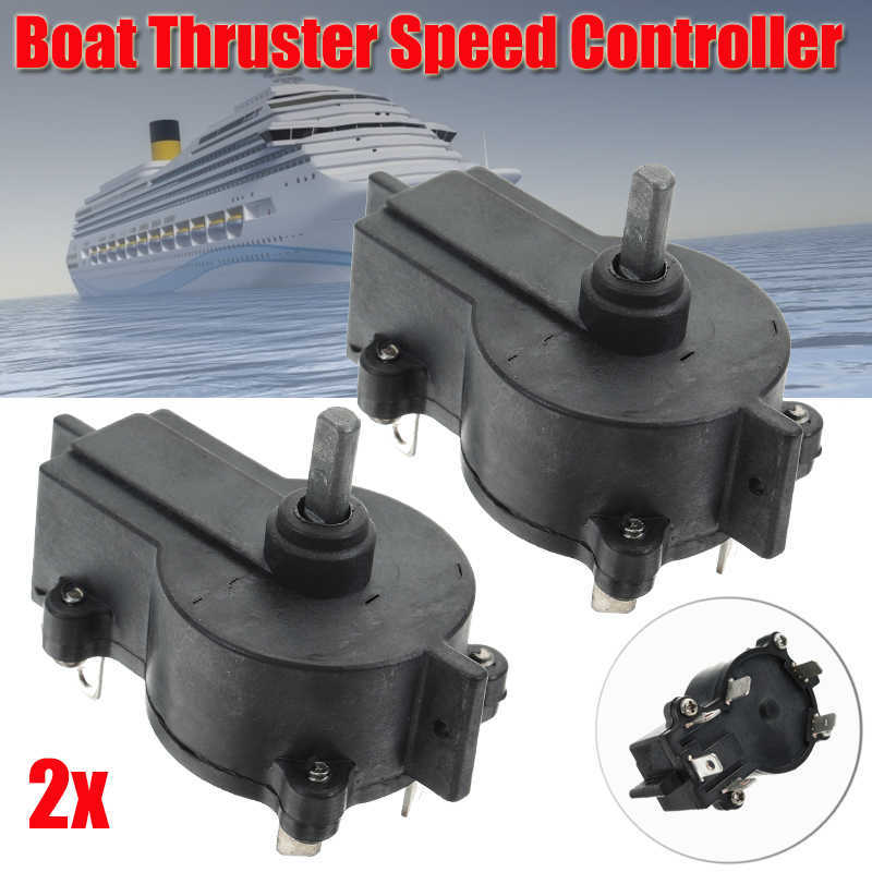 Ny 2st Electric Boat Propeller Speed ​​Justering Switch Motor Outboard Motor Speed ​​Controller för Hangkai ET45L/ET55L/ET65L