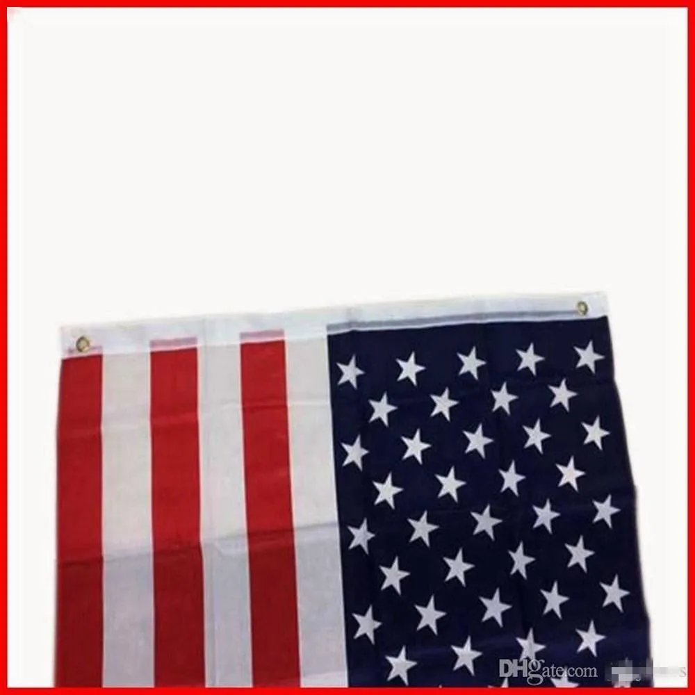 DHL 90x150cm American Flag Polyester US Flag USA Banner National Pennants Flag of United States 3x5 ft EE