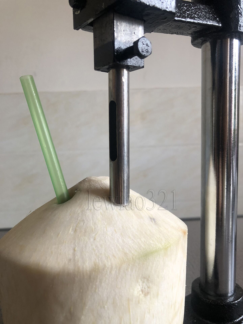 Coconut Opener Manual Opening Coconuts Machine Save Effort Stainless Steel Capping Cover Drilling Machine