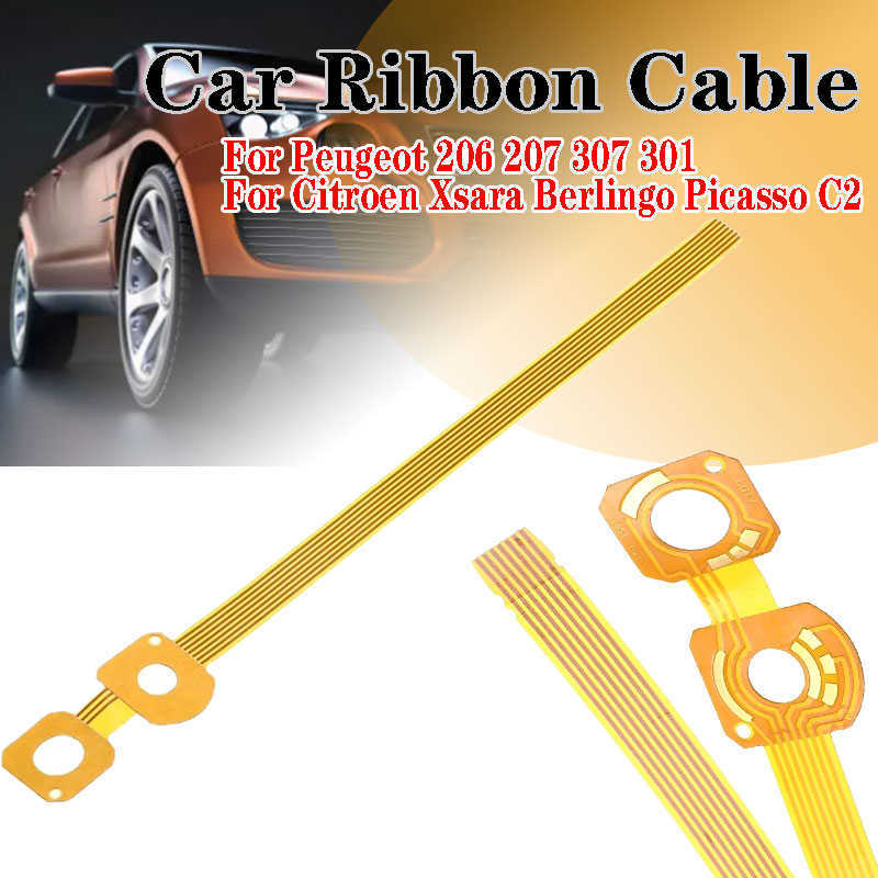 New Delphi type COM 2000 Flex Ribbon Cable Trunr switch stalk For Peugeot 206 207 307 301 For Citroen Xsara Berlingo Picasso C2
