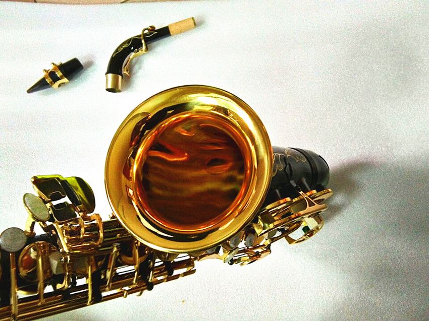 Nuovo sassofono contralto nero di alta qualità A-991 E-Flat strumento musicale professionale sax con custodia e accessori