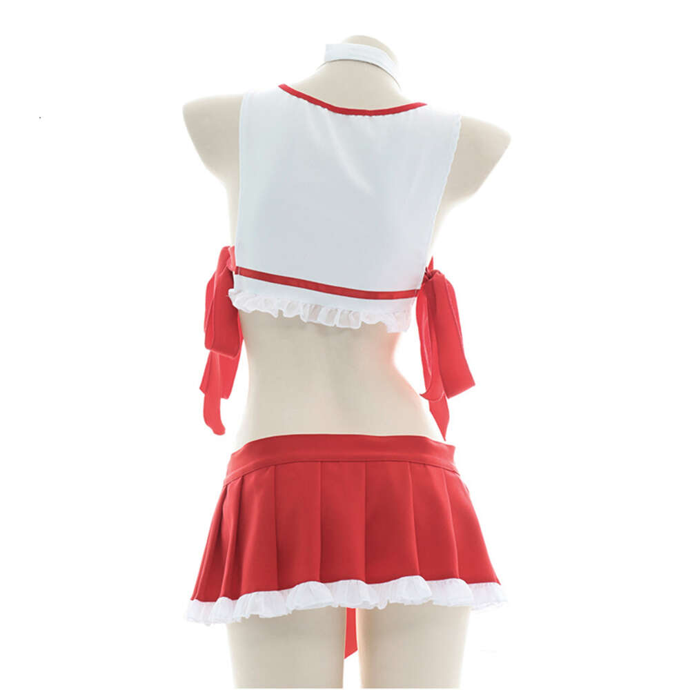 Ani anime japonês bruxa quimono uniforme traje menina sino vermelho hakurei reimu roupa interior maiô piscina festa cosplay roupas