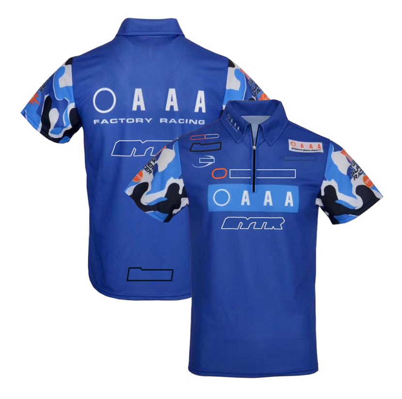 2023 New Moto Racing Thirt Te-Shirt Team Team Quick-Dry Sport Polo Shirt قصيرة الأكمام