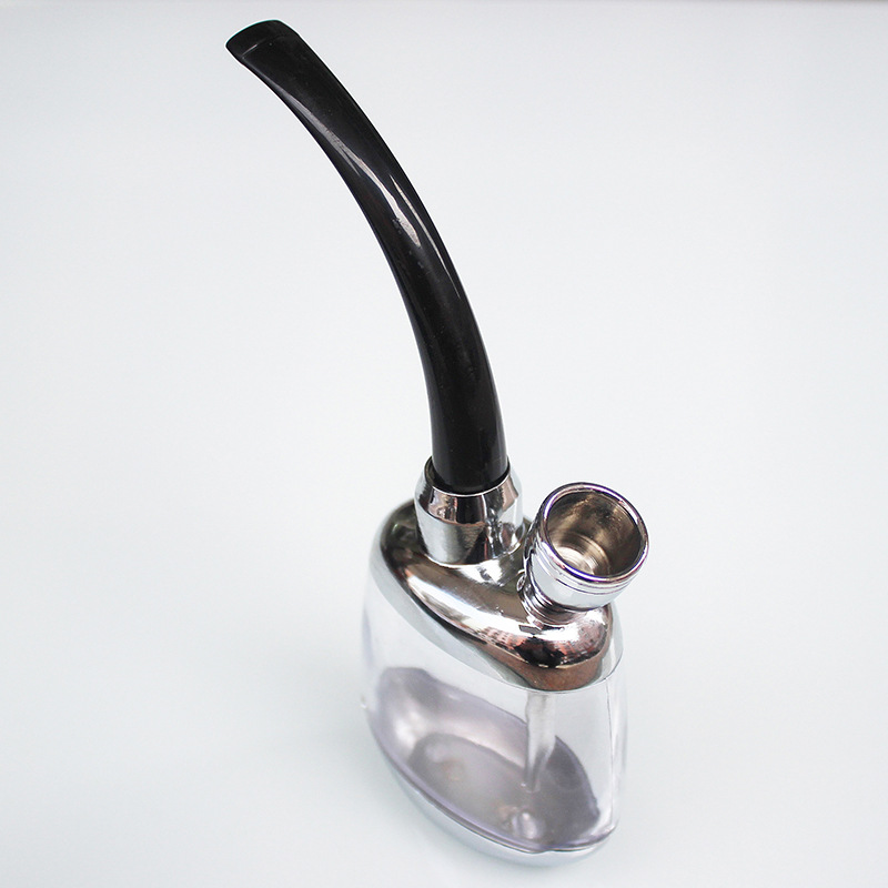 Курительные трубы мужская водяная труба, сигарета и табак с двойным использованием многофильтрационных водопроводных труб HD-801 Трубы для курящих труб.