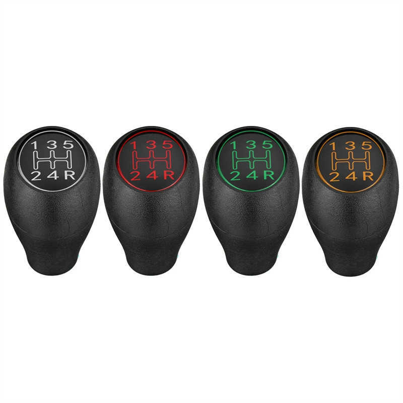 New Manual Gear Shift Knob 5 Speed Lever Shifter Handle Plastic Car Accessories Peugeot For 205 CTI gear head shift handball