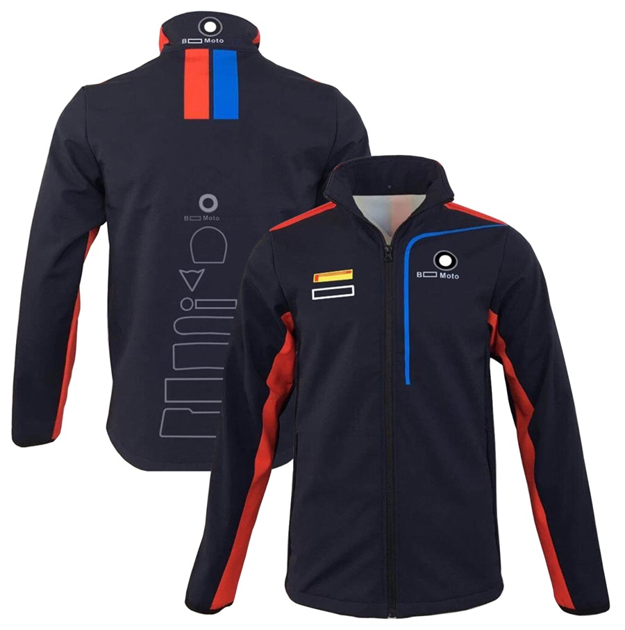 2023 nuova giacca da moto da equitazione moto da esterno Motocross antivento giacca con cappuccio con cerniera intera giacca Softshell da uomo autunno inverno caldo