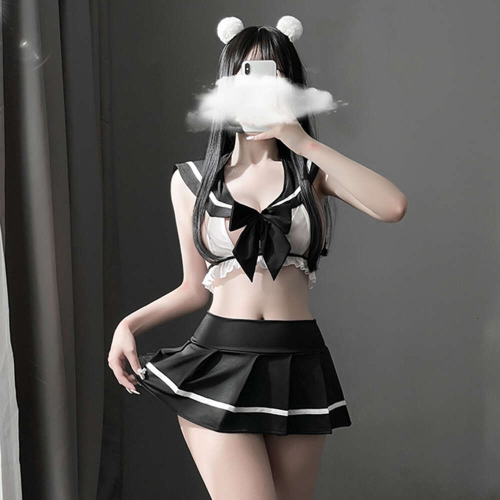 Ani Anime école étudiant plage marin maillot de bain Costumes été japonais fille maillot de bain bikini uniforme ensemble piscine fête Cosplay cosplay