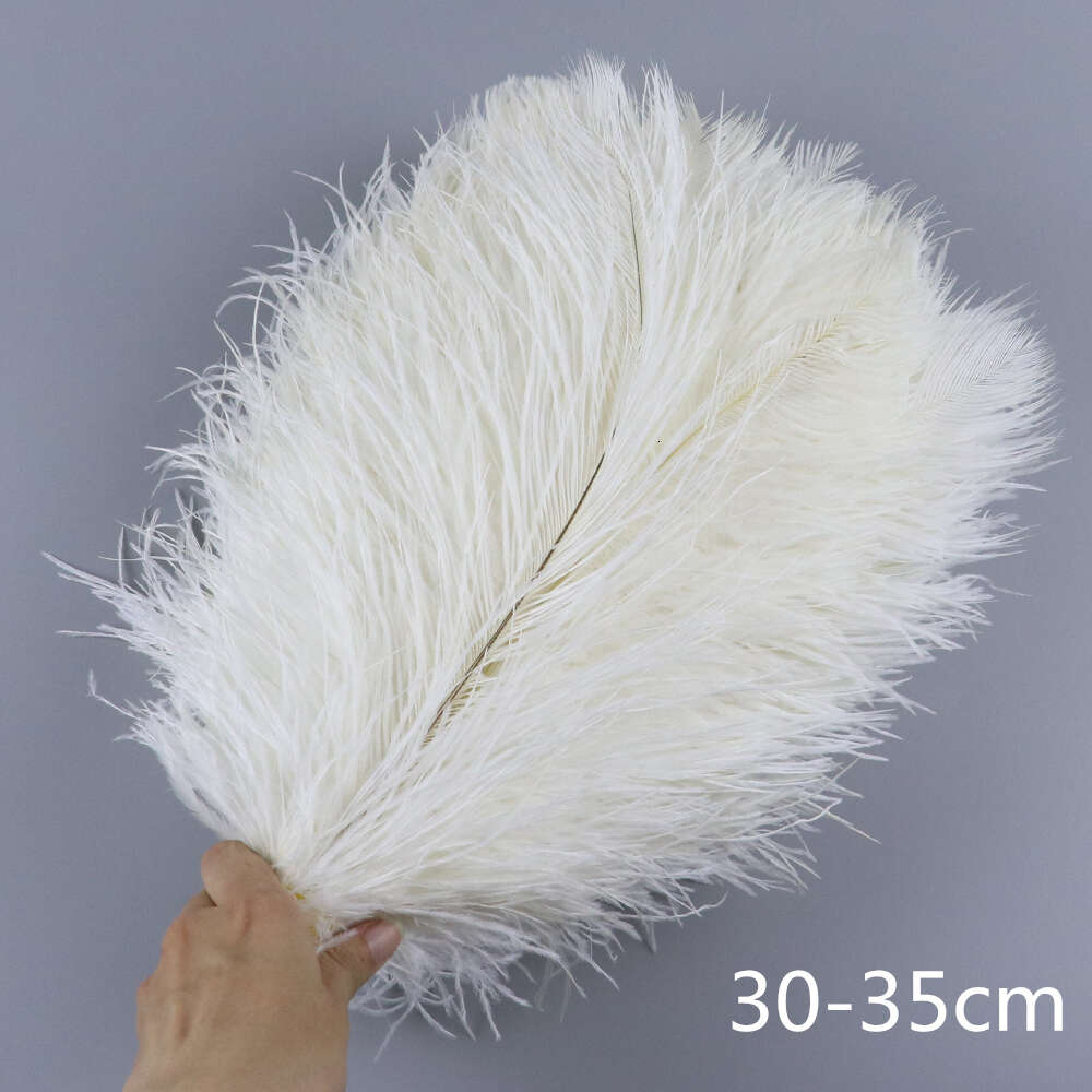 Plumes d'autruche blanches, 10 piècespour décoration de fête de mariage, Plumes, accessoires de centre de Table, vente en gros en vrac