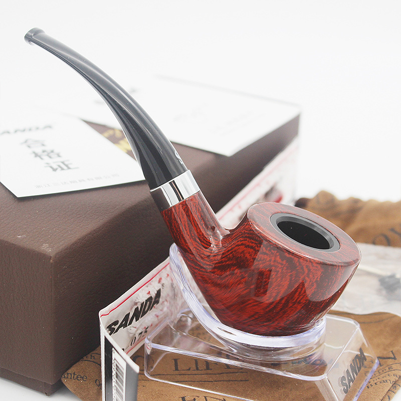 Smoking Pipes Pointed gum wood pipe men's special gifts dry pipe SD-726 pipe smoking equipment