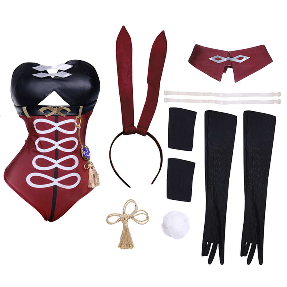 Ani 2023 Neuer Genshin Impact Beidou Body Badeanzug Unifrom Bunny Girl Outfits Bademode Kostüme Cosplay Cosplay