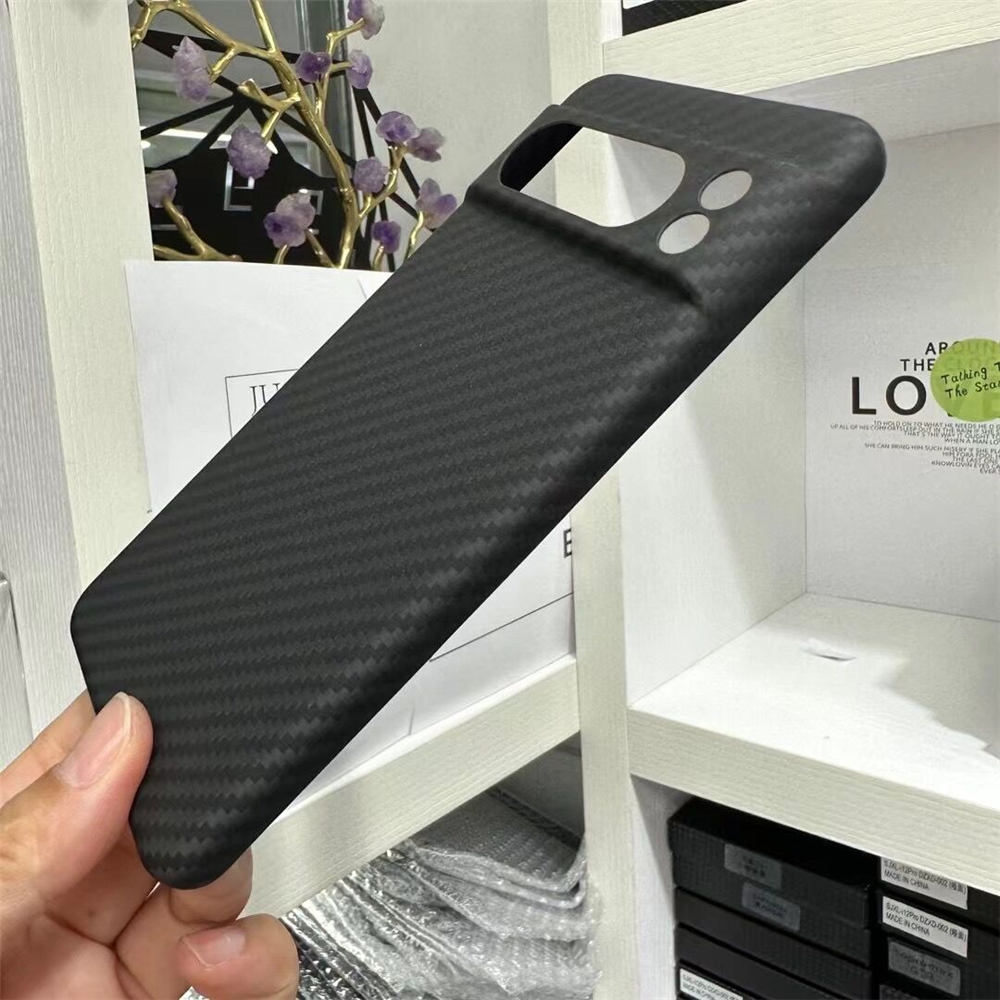 Étui mince en aramide en fibre de carbone véritable pour Google Pixel 8 Pro 8 Matte Mag Safe Cover