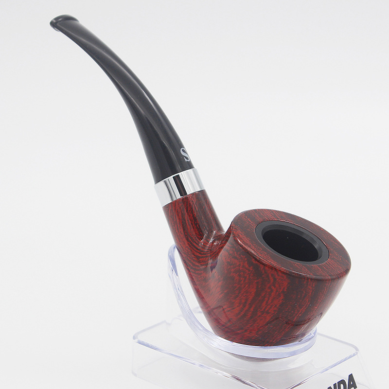 Smoking Pipes Pointed gum wood pipe men's special gifts dry pipe SD-726 pipe smoking equipment