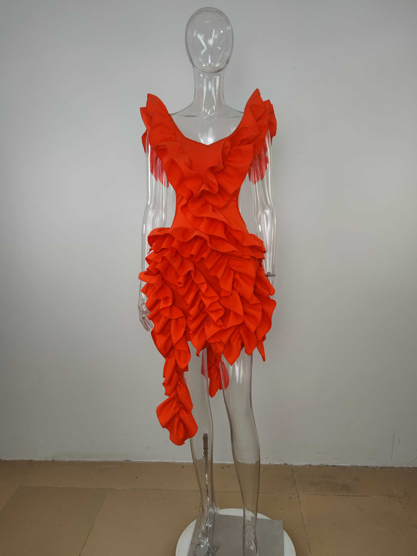 Rukas kobiety jadalne drzewo grzyb grzybowy wysoki niski asymetryczna suknia balowa sukienka 2023 Seksowna impreza klubowa