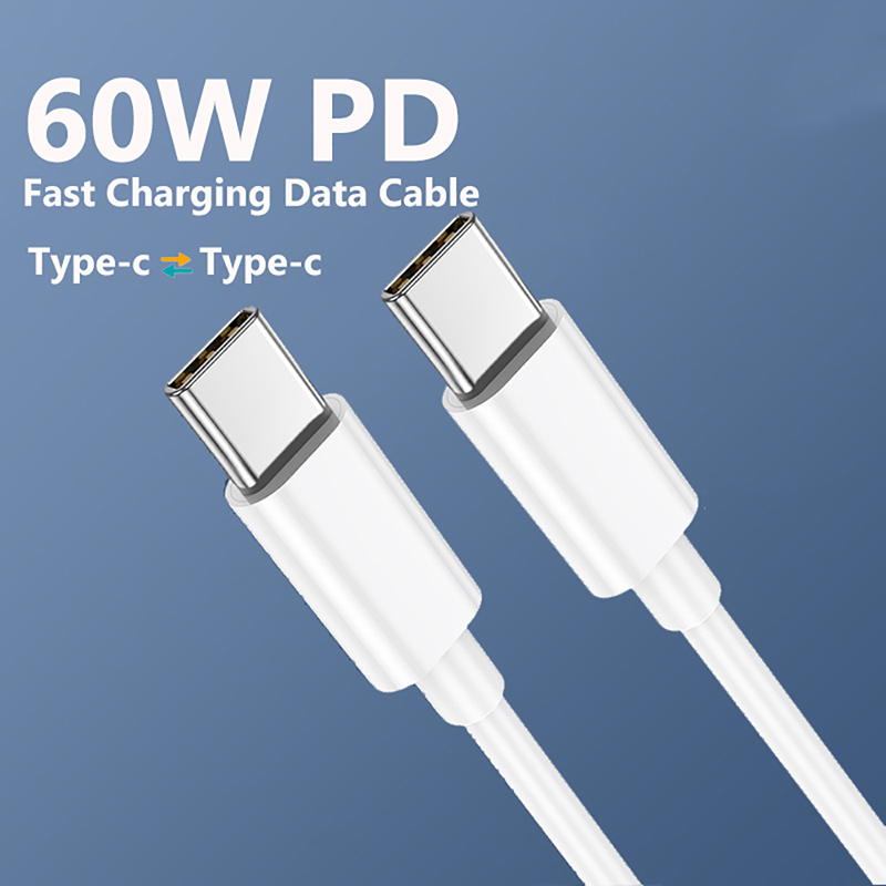 USB C To Type C Cables PD Fast Charging 18W 20W for smart phone Samsung S21 S20 Note 20 Quick Charge 4.0 3ft 6ft Charger Wire with Retail package 838D
