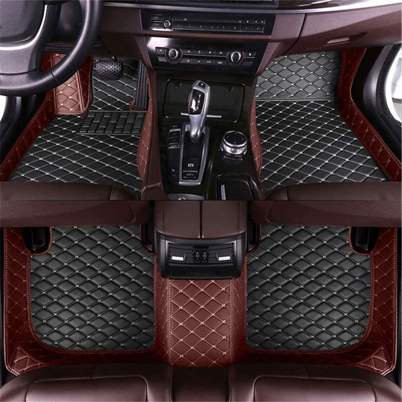 Para BMW, todos os modelos tapetes de piso tapetes tapetes impermeabilizados fáceis de limpar o carpete de carro costume de luxo