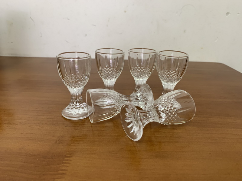 6stCrystal vinglasglasögon Brandy Snifters Creative Spirits Wine Mini Cup Party Drinking Charming Shot Glass