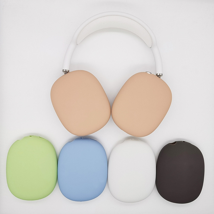 AirPods Max Accessori auricolari Custodia in pelle Smart Case Fascia cuffie Cuffie Bluetooth pieghevoli Custodie cuffie stereo