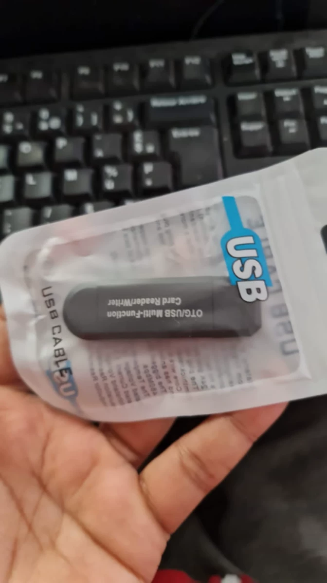 2 인치 메모리 카드 리더 1 인 OTG/USB 다기능 카드 리더/작가 가방 또는 박스 퍼킹 크지가있는 Smart Mobilephones.