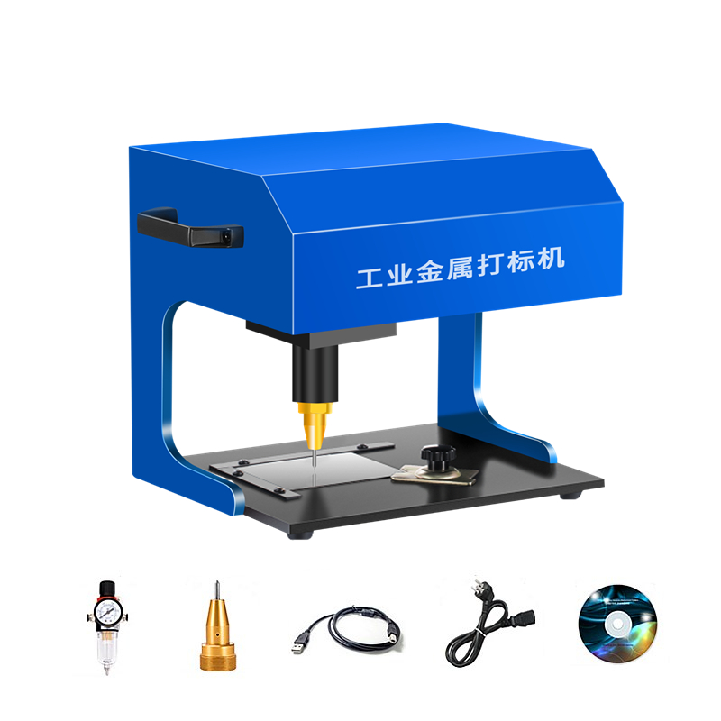 Table Type Touch-screen Controller Marking Machine Pneumatic Electricity Desktop Car Nameplate Metal Parts Engraving Machine Not Need Computer