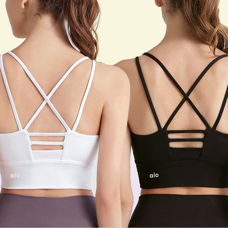 Yoga Outfits Fitness Supplies Sports Bra Push Up Underwear Women Tight Shake-proof Fitness Running Crop Top Vest6106923