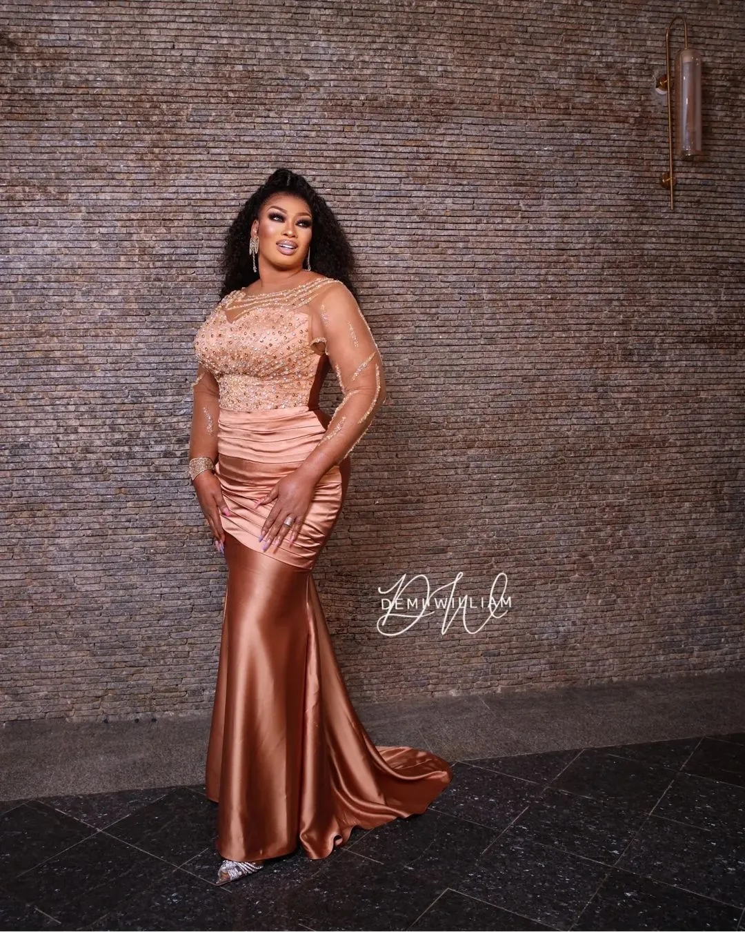 العربية aso ebi mermaid gold dress dresses crystals advale evening party second stripe Second Second