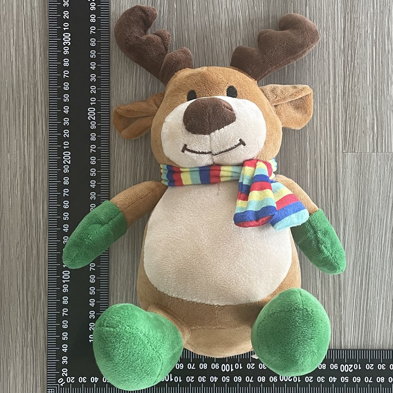 Nowa świąteczna seria poduszek wesołych zabawek Santa Elk Plush