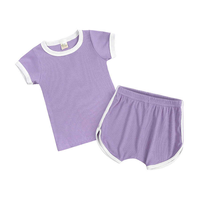 0-5 år barn sommarkläder baby pojke kläder småbarn tjej kläder 2 bit t-shirts med shorts set baby pyjamas barnkläder