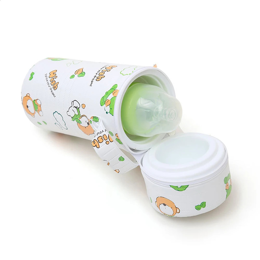 Baby Bottles# Cute Baby Bottle Warmer Insulation Bag Travel Cup Portable Feeding Milk Bottle Warmer Storage Bags For Baby Feeding Milk Bottle 231102