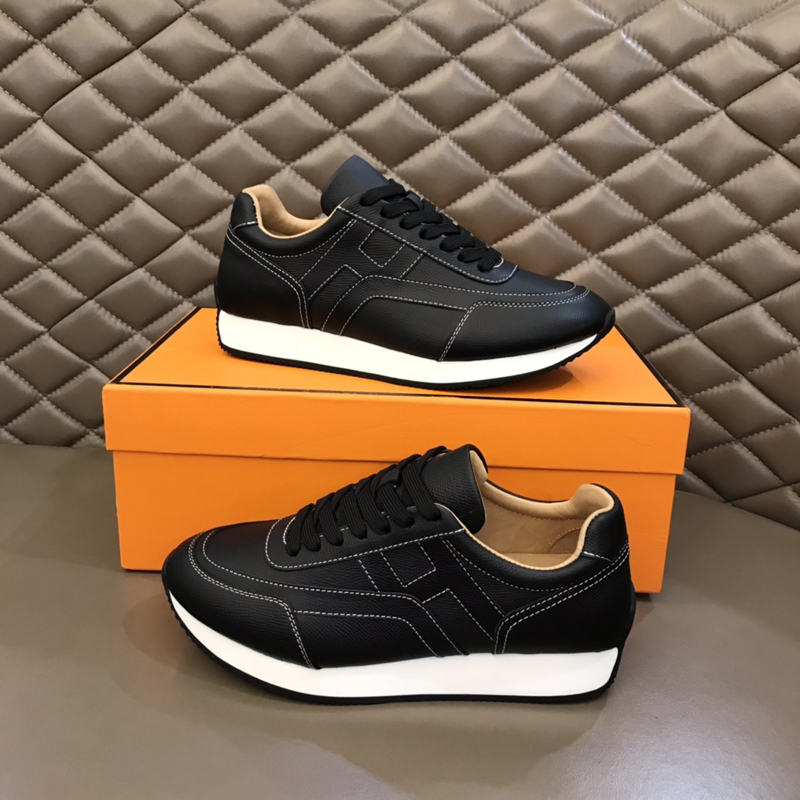 Fashion Men Boomerang Dress Shoes Soft Bottoms Running Sneakers Italy Classic Elastic Band Low Top Calfskin Light Sole Design Comfy Casual Athletic Shoes Box EU 38-45