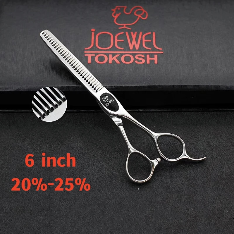 Tijeras Tijeras de peluquería JOEWEL Tijeras de peluquería profesional de gama alta 6 pulgadas Salón de adelgazamiento Barbero 231102