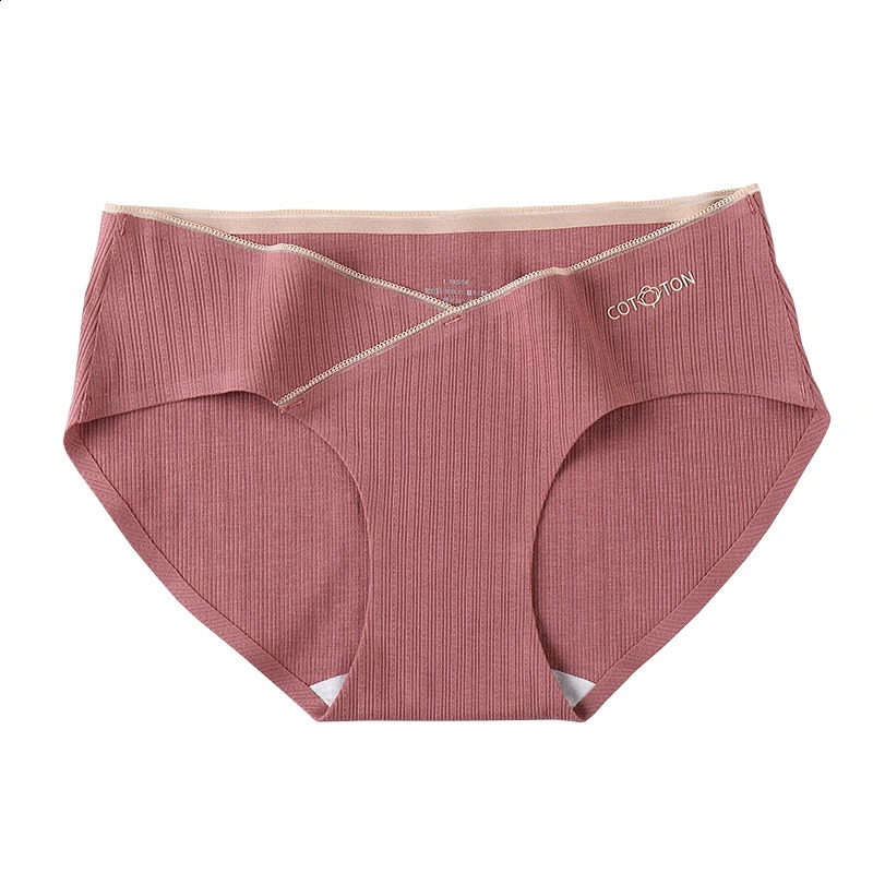 Maternité Intimates / femmes sous-vêtements de haute qualité culotte en coton bande de soie intime sans couture respirant confort sexy slips 231102