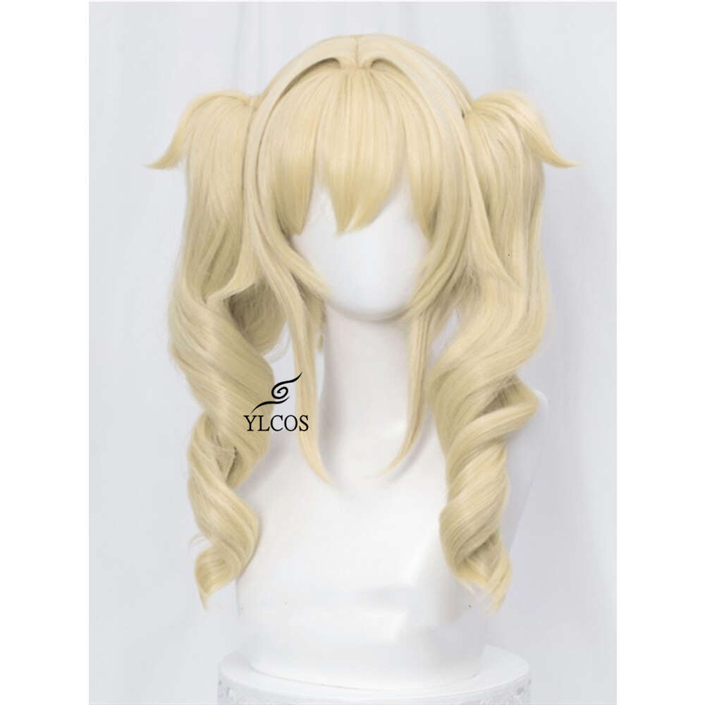 Catsuit Costumes Game Genshin Impact Barbara Cosplay 40cm Wig Halloween Party Costume Akcesoria dla unisex