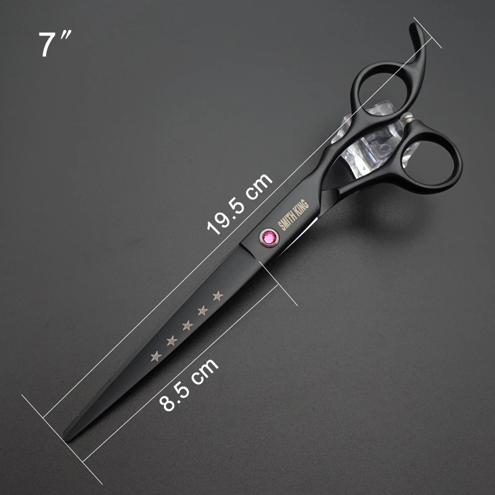 Scissors Shears SMITH KING 7 inch Professional Hairdressing scissors 7"Cutting styling scissorsshearsgift boxkits 231102