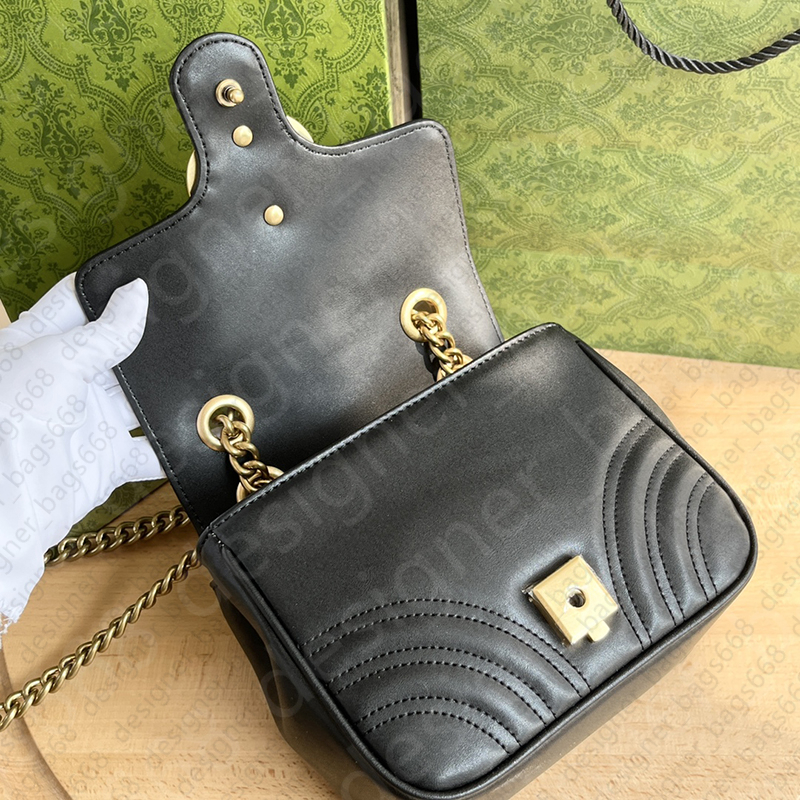 Mini bolso de diseñador 5A, bolso cruzado con cadena de alta calidad, bolso de hombro de estilo simple, bolso cuadrado pequeño para mujer, bolso con cadena de cuero genuino a la moda