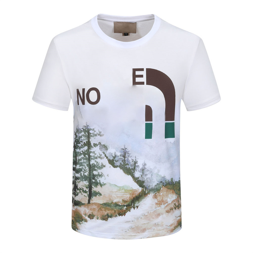 2023 T-shirt da uomo di alta qualità Designer 3D stampato Stilista Casual Estate puro Abbigliamento traspirante Uomo Donna Abiti di alta qualità Coppie Tees all'ingrosso