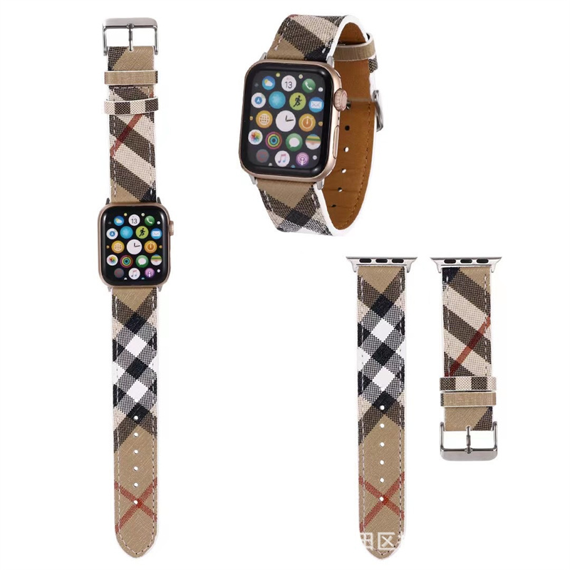 Luxurys Watch Strap Band Mode Geeignet für Applewatch Apple Watch Strap iwatch123456 Generation Leder 38/40/42/44mm