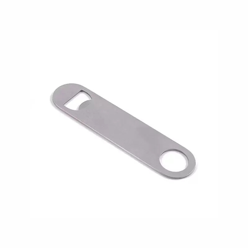 Nouveau manchon en silicone cola sublimation blanc décapsuleur blanc consommables impression par transfert à chaud matériau vierge en acier inoxydable 178 * 40 * 1.8mm