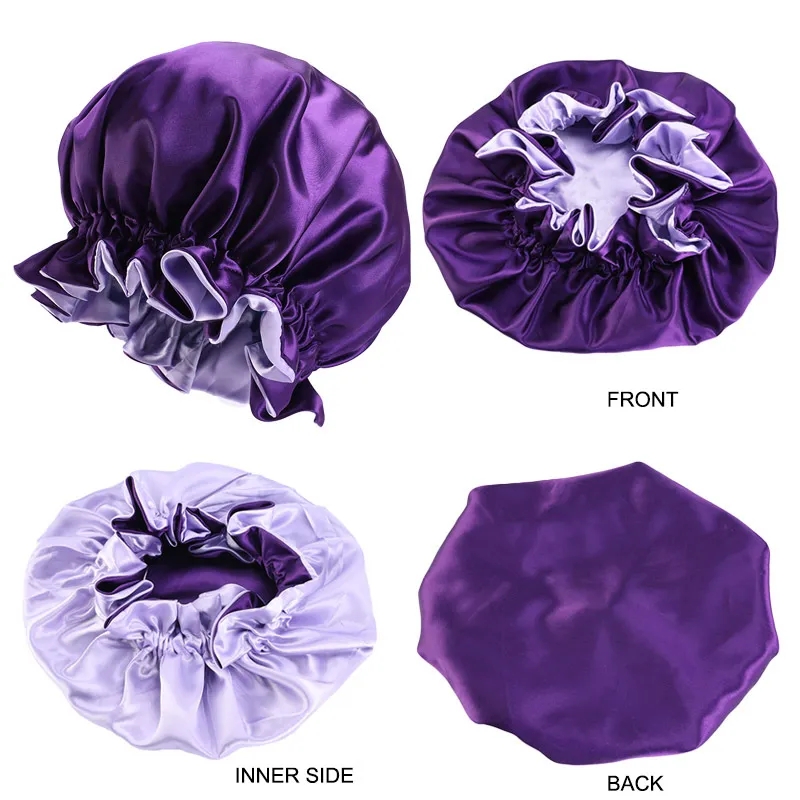 20 styles Momme Silk Night Cap Hair Bonnet Sleeping Silk Sleep Hat for Women Hair Care