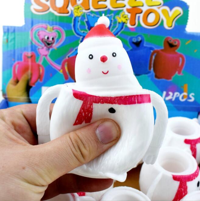 Santa Claus Decompression Toy Christmas toys Cartoon Animal Squeeze Antistress Toy Boom Doll Stress Relief The Toy Figure