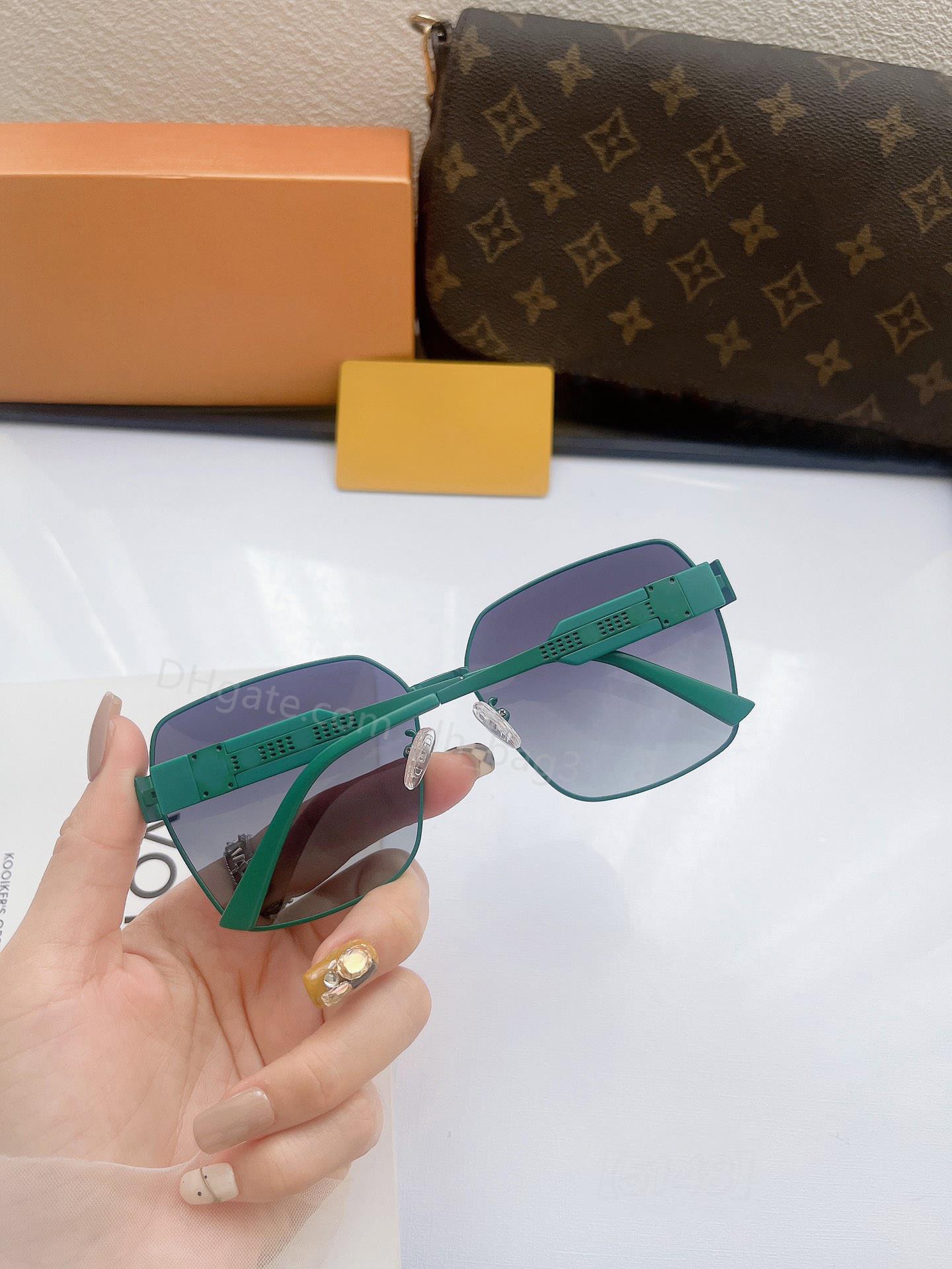 Mode polarisierte Sonnenbrille 2023 Designer-Sonnenbrille Damen Markenbrille Luxus-Sonnenbrille Herren sechseckige Sonnenbrille Retro-Klassiker hoher Qualität Farbverlauf