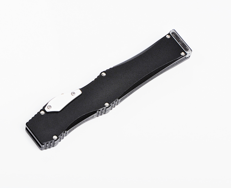 Автоматический тактический нож D2 Satin Tanto Blade T6061, алюминиевая ручка, карманные подарочные ножи EDC с нейлоновой сумкой